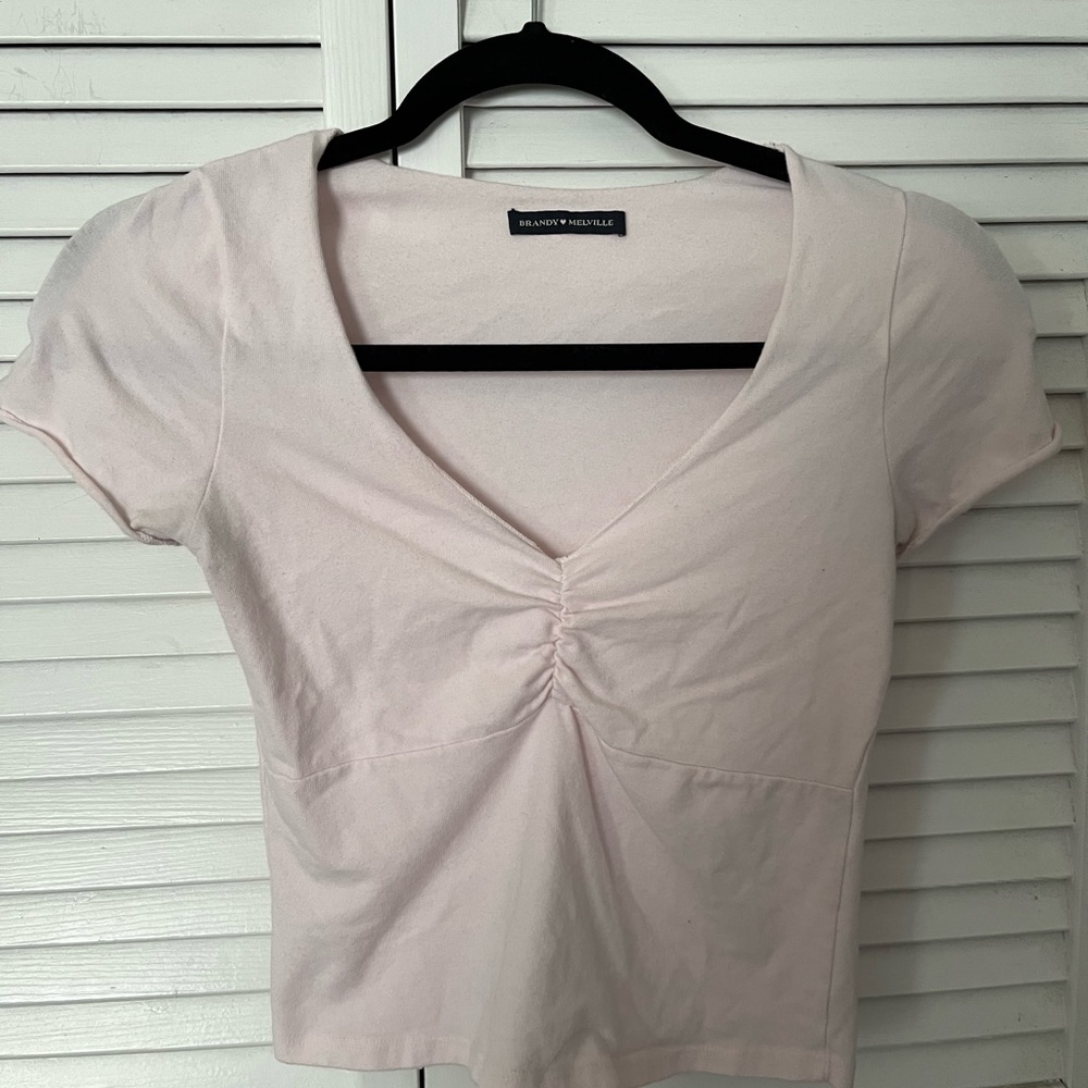 Pink Brandy Melville Gina Top